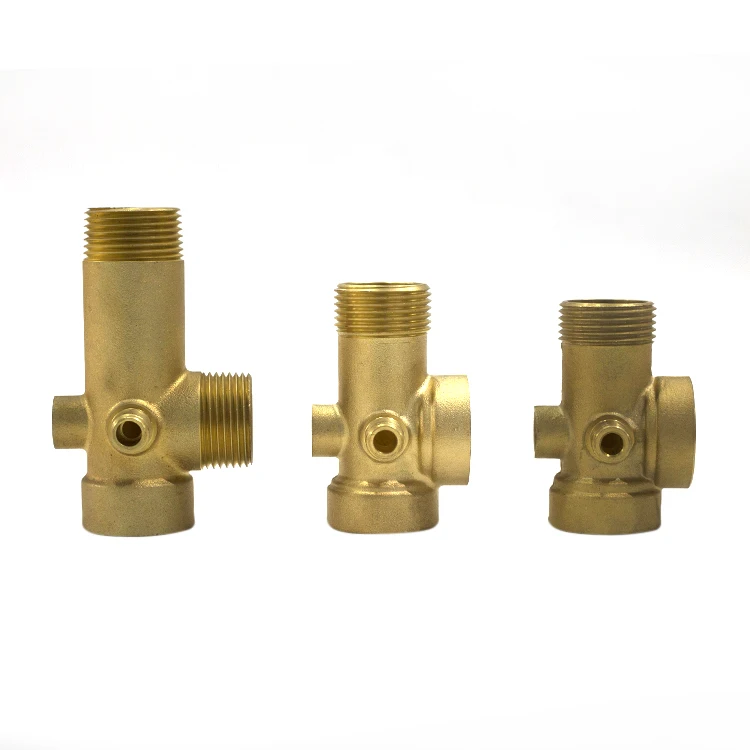 China Sanitary Brass 5 Way Connector Water Pump Valve Male Female Threaded Pex Tubing And Fittings Pipe