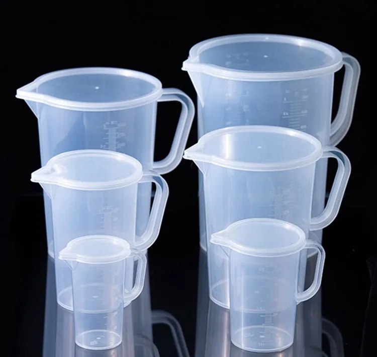 HAIJU LAB Hot Sale Customized Design Eco-Friendly PP Plastic Measuring Mixing Cup