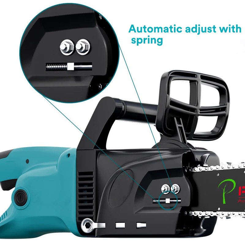 iPOPULUS Portable mini small steel sawmill tool sharpener mill electric stone cutting machine quarrying 16' wood cutting chain