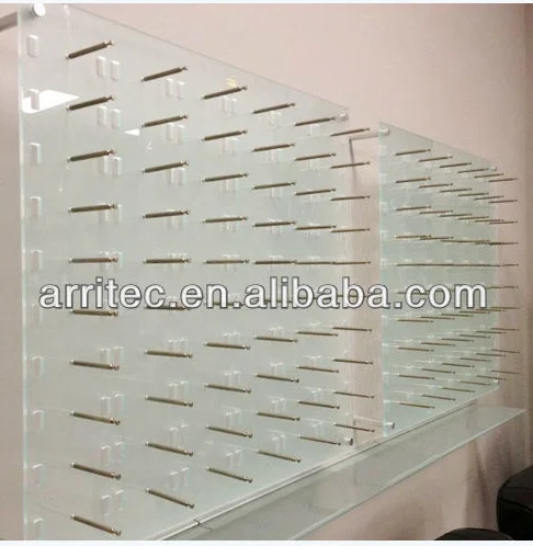 wall mounted sunglasses display rack
