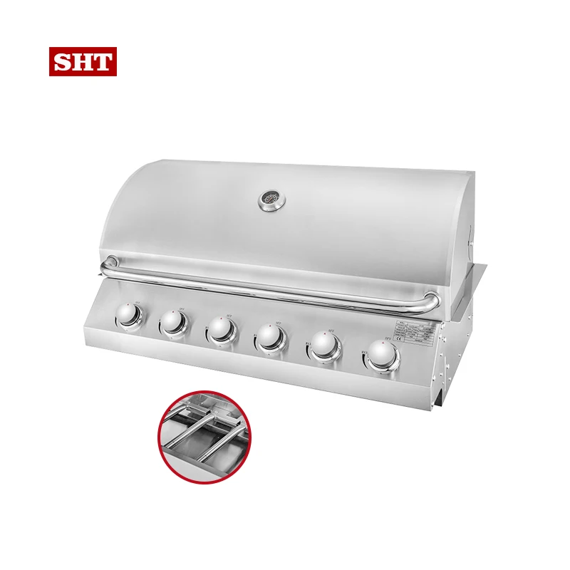 Automatic Machine Outdoor Stainless Steel Bbq Skewers Kebab Portable Gas Grill