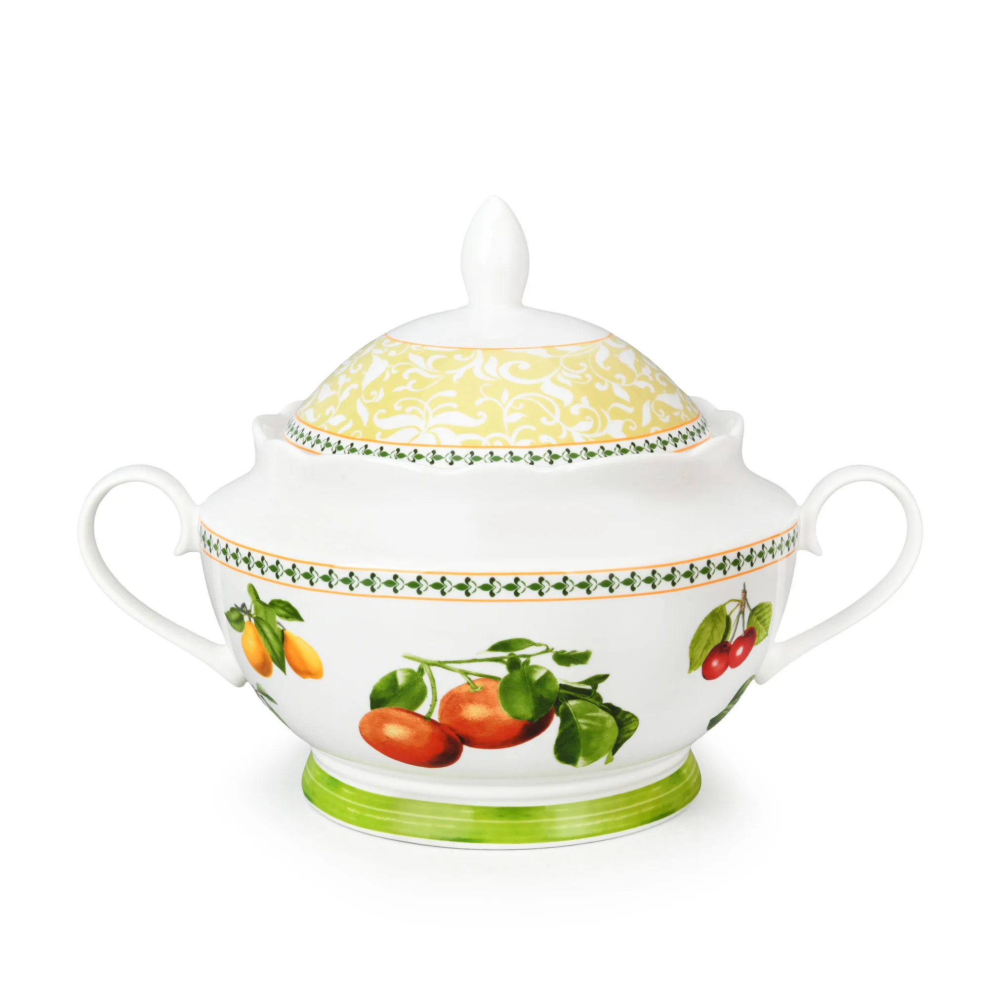 Inglaze Посуда Из Фруктового фарфора керамические тарелки кружка посуда наборы