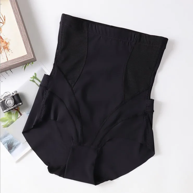 Seamless back detachable women underwear Hip lifting stomach closing abdomen binding body shaping pants  high waist underwear