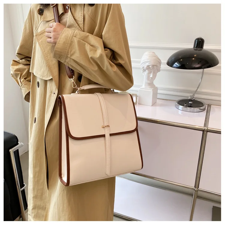 Retro backpacks female 2022 new fashion school bag for ladies shoulder bags fashion computer backpack leather woman wholesales