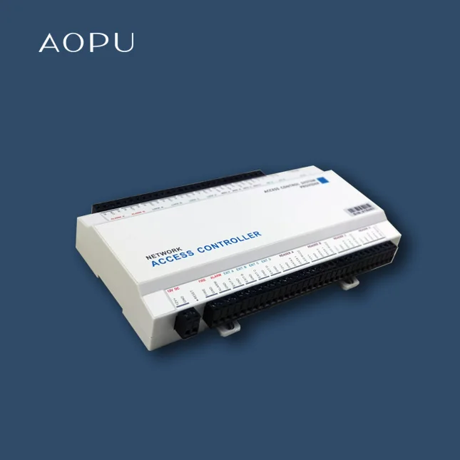 
Electronic remote network IP door lock button gate WG RFID card reader access controller 