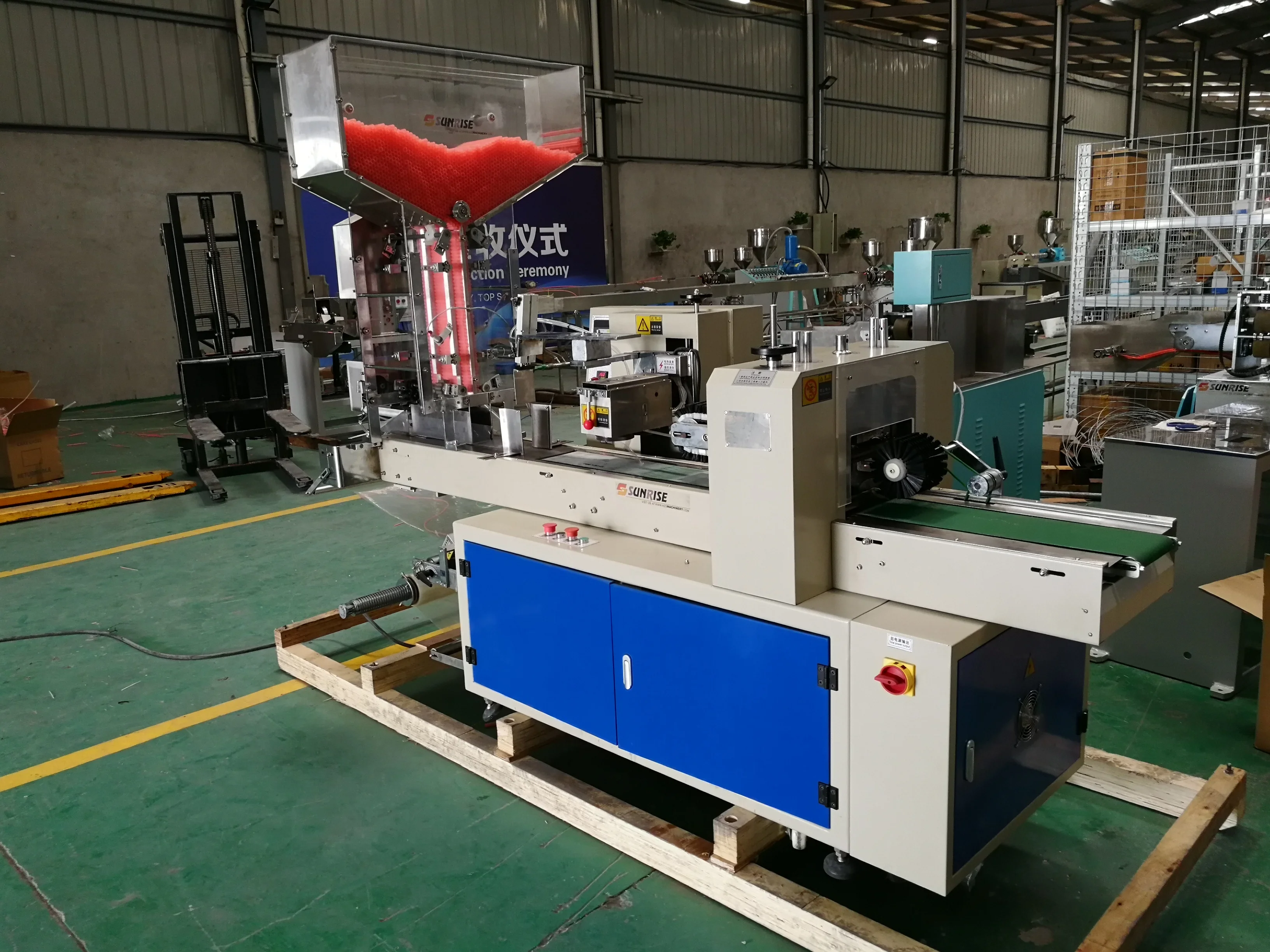 Plastic Drinking Straws High Speed Group Packing Machine