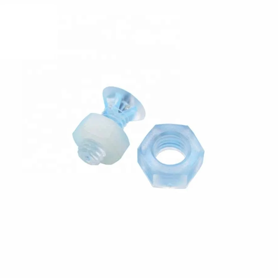 Taichen China M2 M2.6 M3 M3.5 M4 M5 M6 Шестигранная пластиковая гайка