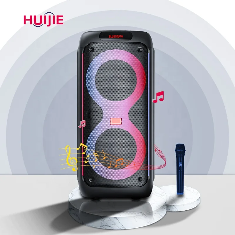 Activ speaker super bass high watts 10 inch karoke speaker with mic  partybox 110 310 wireless dj party speaker