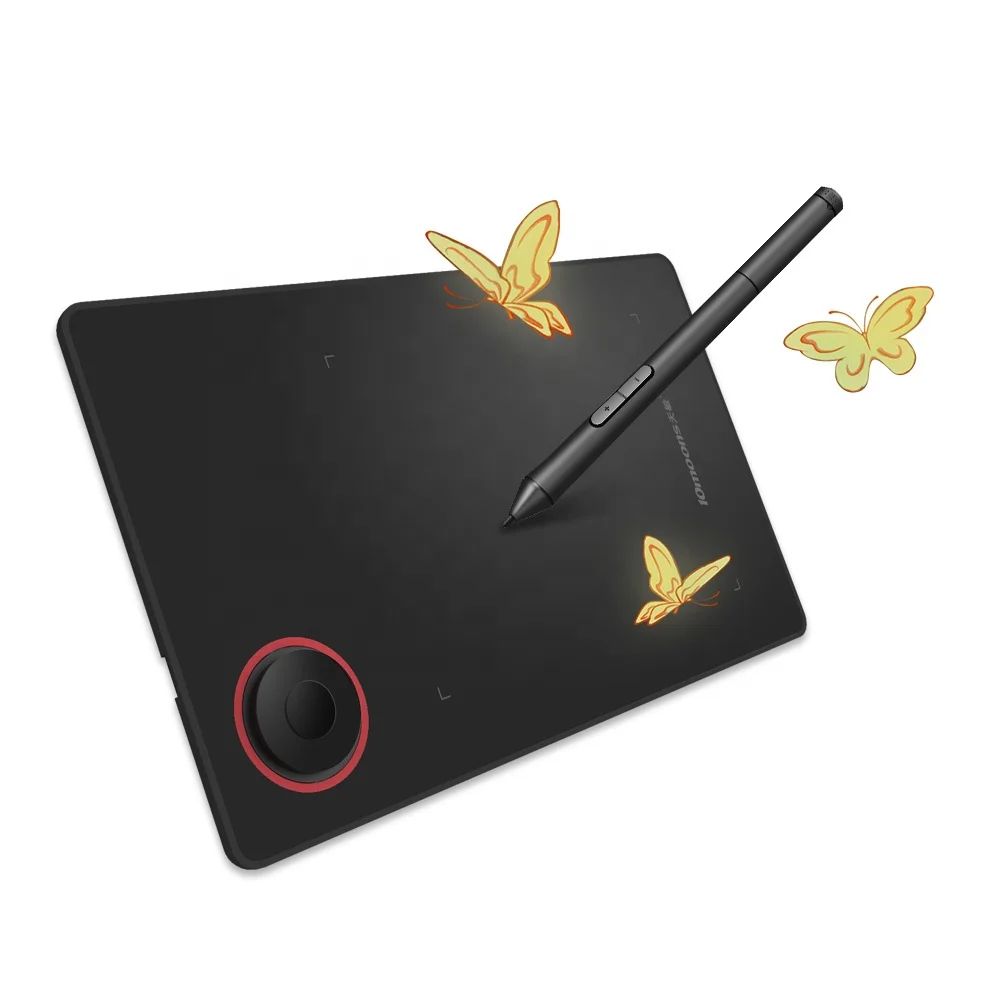 10moons G50  Signature Pad Illustrator Graphic Tablet With Roller Key