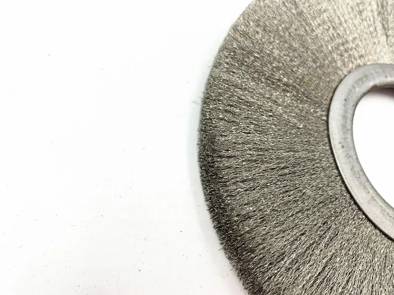 
Factory direct sale 0.1mm stainless steel wire flat steel wire wheel metal surface polishing 