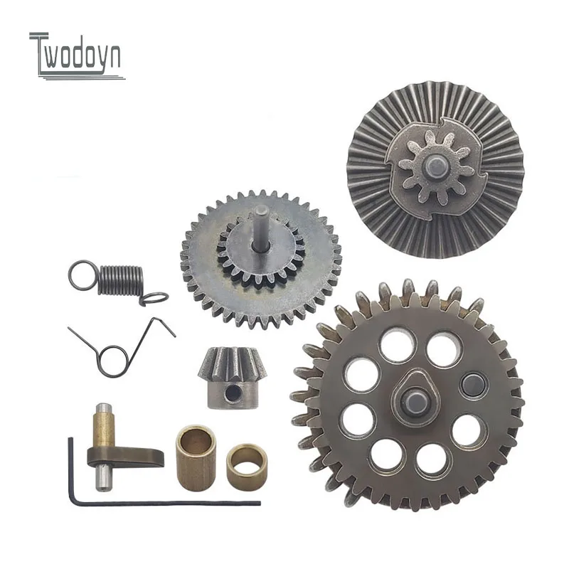 
Water gun accessories Jinming 8 9 10th generation metal gear 2 wave metal gear 18/1 for AEG EBB V2/3 Gearbox gear 