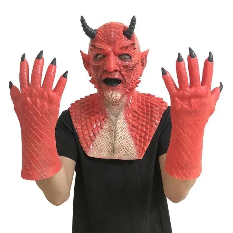 
No. 1 Best selling realistic horror halloween game diablo demon mask halloween masquerade demon mask 
