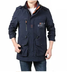 New Design Autumn Mens Casual Jacket Waterproof Outdoor Jacket