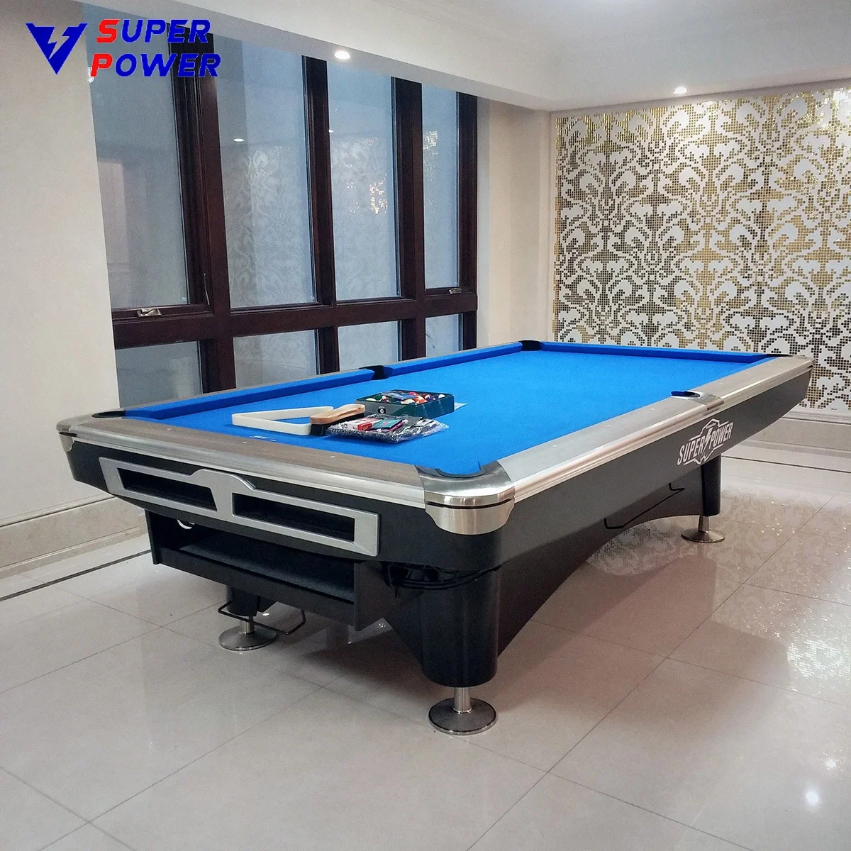 High quality customizable 6th generation American billiard table for club use