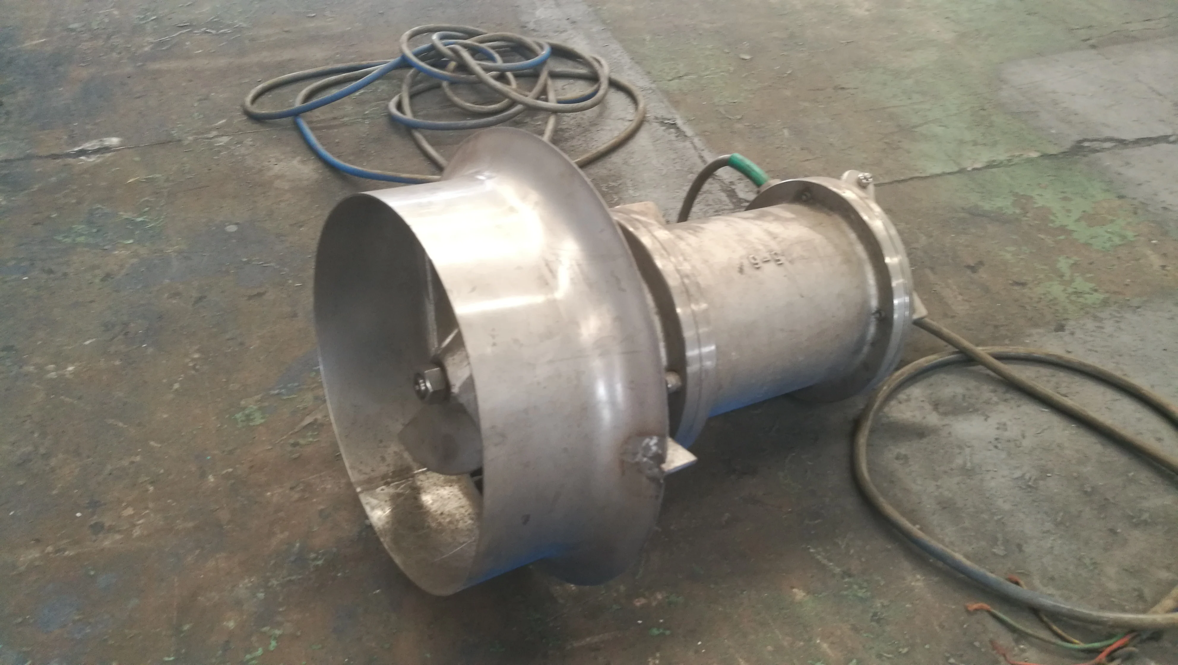 aeration tank sewage submersible mixer  for sewage treatment