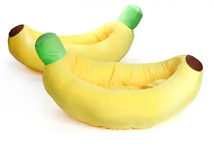 Banana Litter Pet Mat  Washable Dog Mat  And Cotton Litter Cat litter Cat Kennel Removable For Large Dogs