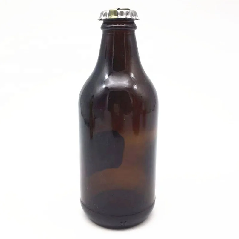 Горячая Распродажа, флаконы с металлическими крышками янтарного пива 300 мл 600 мл