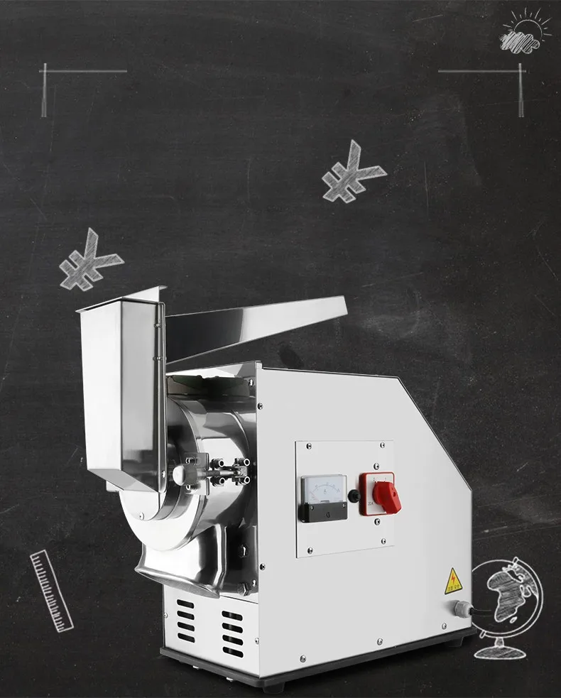 Mills to grind wheat spices garlic chili corns and vegetables