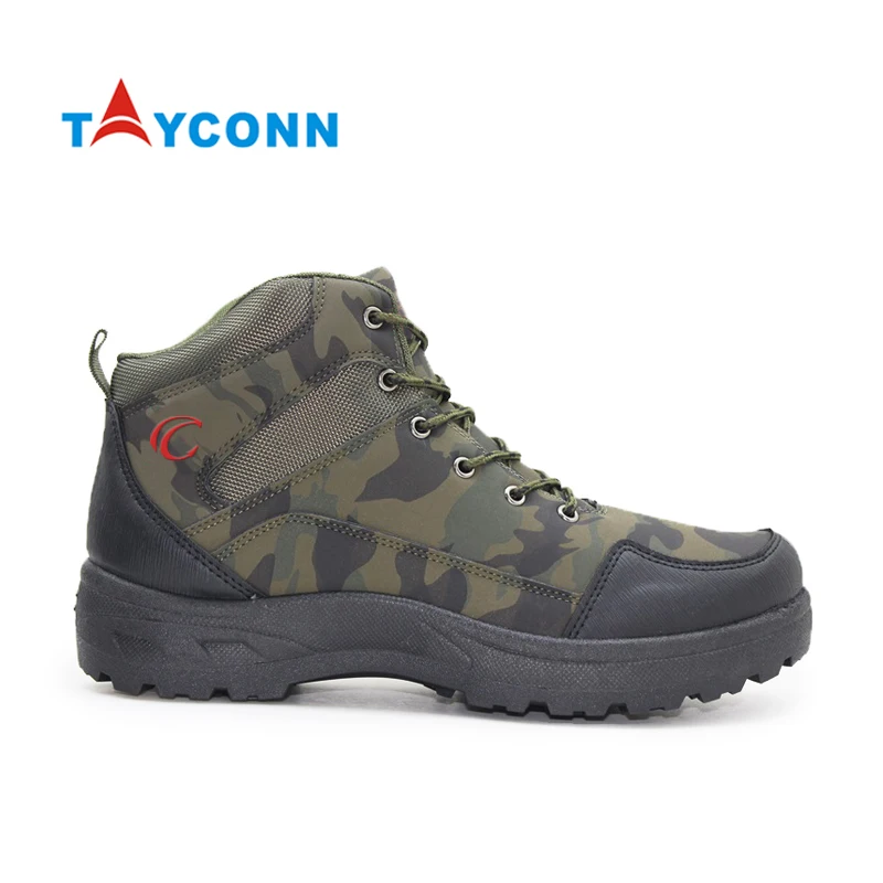 OEM work boots camouflage shoes outdoor hiking boots for men