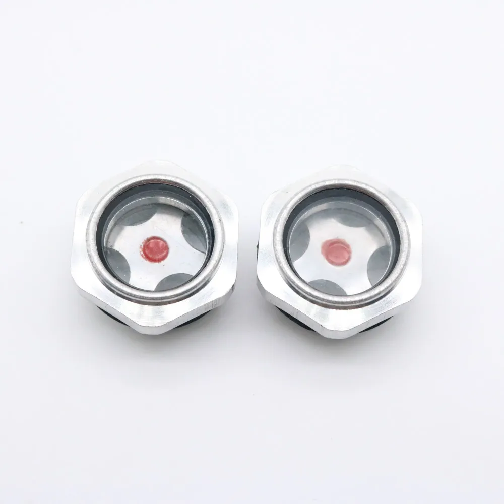 1inch G threads Visual grease pointer Sight Glass Water Flow Indicator