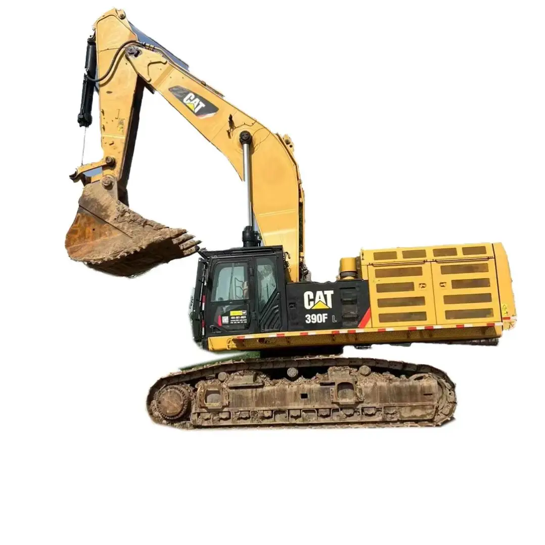 Экскаватор caterpillar cat 390 90 тонн гусеничный экскаватор