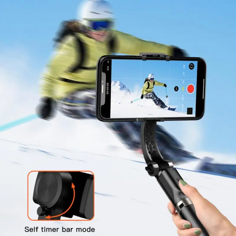 2021 Прямая поставка Горячий мобильный телефон gs30 Gimbal стабилизатор камера селфи палка штатив ручной лицо отслеживания BT Держатель Estabilizador