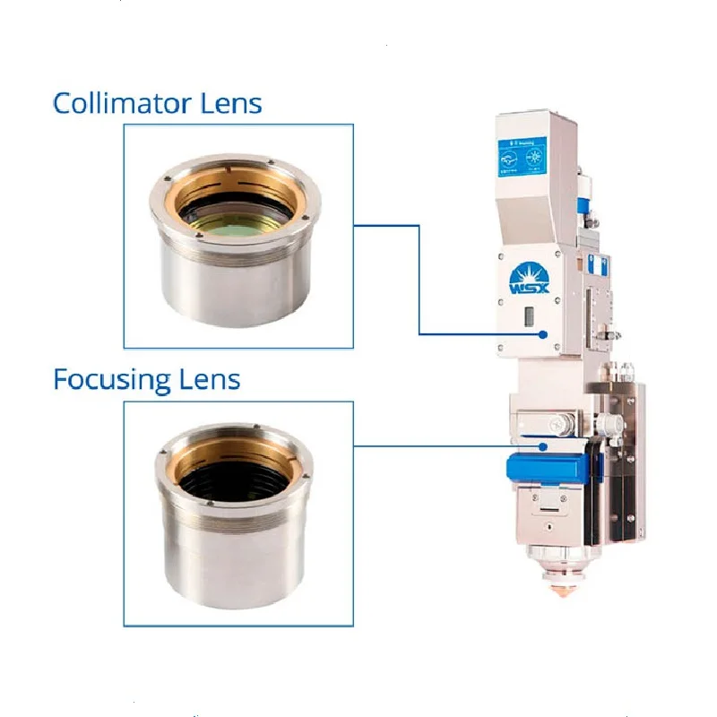 Factory Supply Original Laser Collimating and Focusing Lens Group used for fiber laser cutting head spare parts