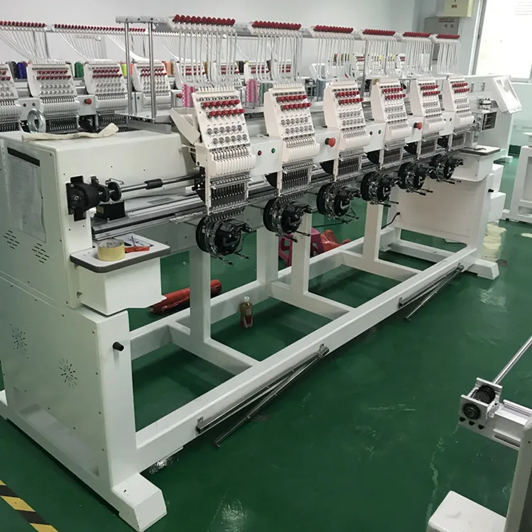 6 Head Computer Cap Embroidery Machine as good as Feiya Embroidery Machine for Kenya customer