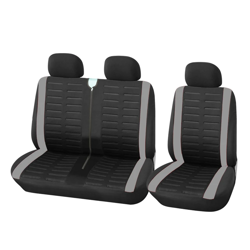 
Fashion Sport Matching Color Pattern 1+2 Transporter Van Universal Truck Seat Covers 