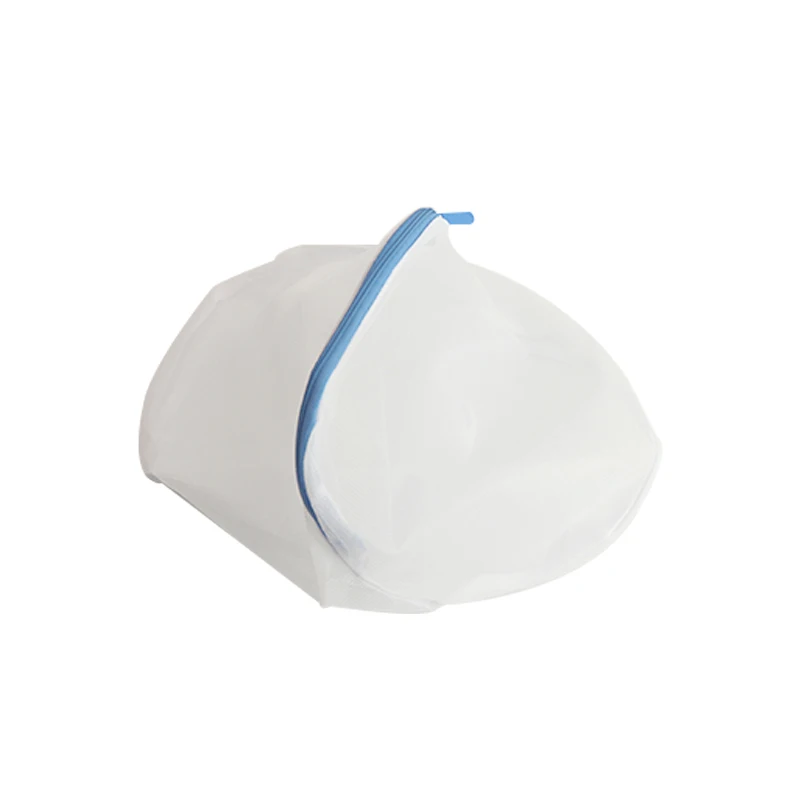 Eco Friendly Polyester Drawstring laundry products wash mesh bag with zipper extender