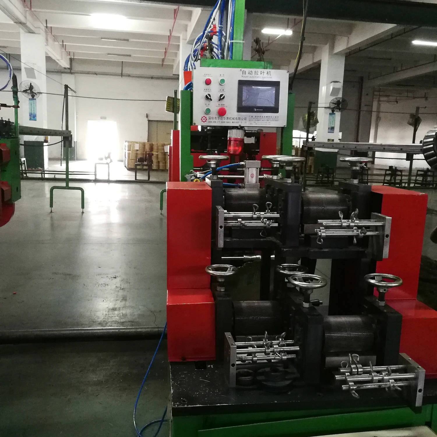 TREE mechanical 4 Lines Christmas Needle Punching Tree Drawing Leaf Pine needle Making Machine For Leaf Compactor Machine