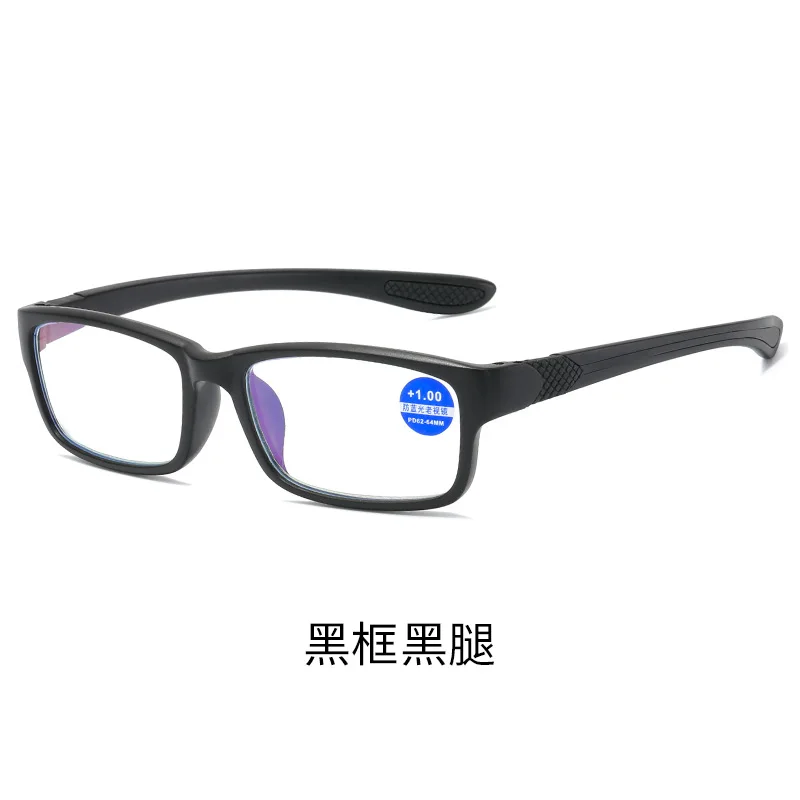 high quality unbreakable cheap sport presbyopia anti blue light reading glasses for women men
