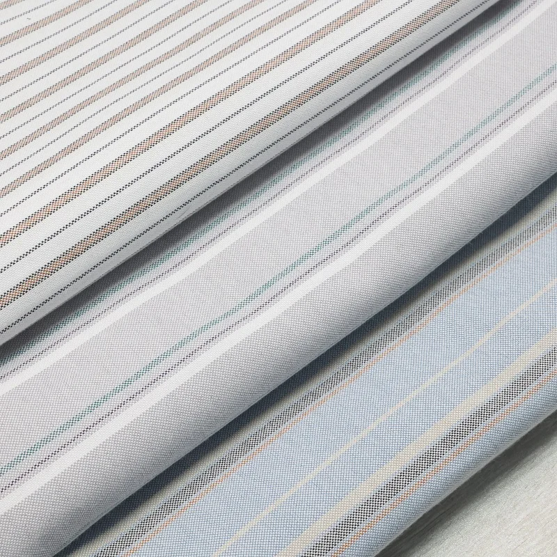Manufacture Textile  Fabric Yarn Dyed Polyester Cotton Oxford  for Shirts Men and Women