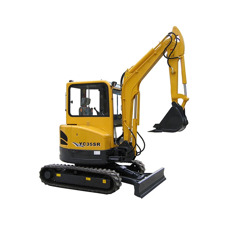 Yuchai 3.5 Ton Mini Hydraulic Crawler Excavator Yc35sr with 0.12 M3 Bucket
