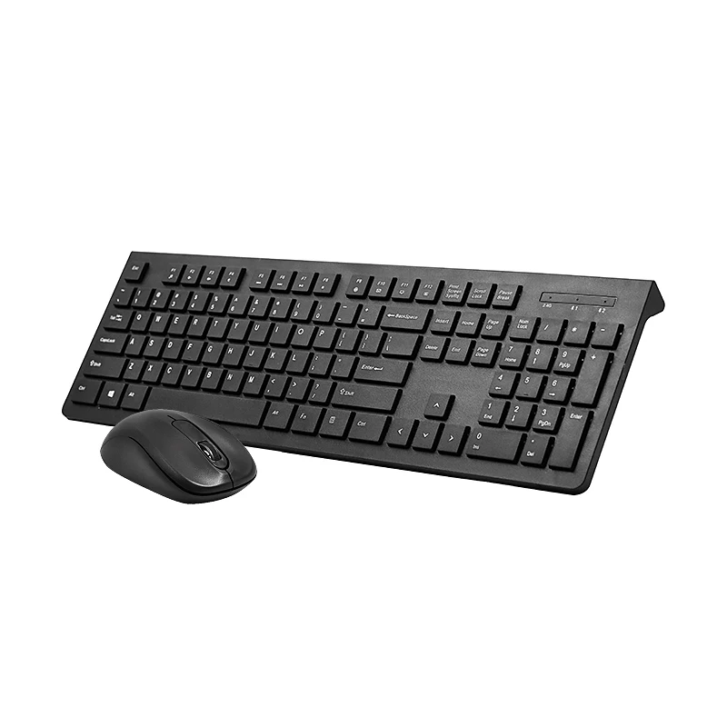 Новинка от производителя полноразмерный Настольный эргономичный портативный офисный ПК с шоколадными клавишами 2 4 ГГц Беспроводная usb клавиатура и