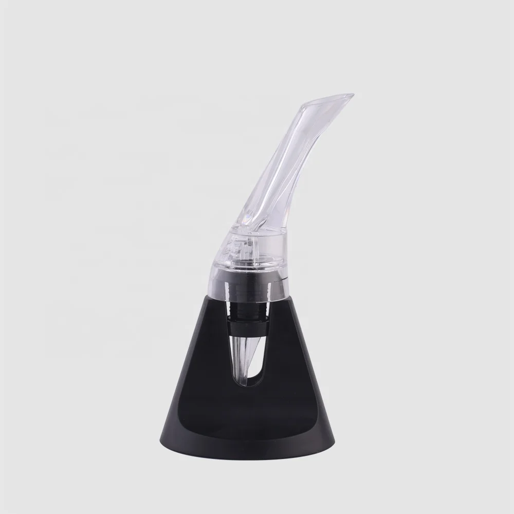 Factory Direct Upscale Modern Cute Milk Plastic Drip White Liquor Cover Spirit Wine Bottle Holder Spout Pourer