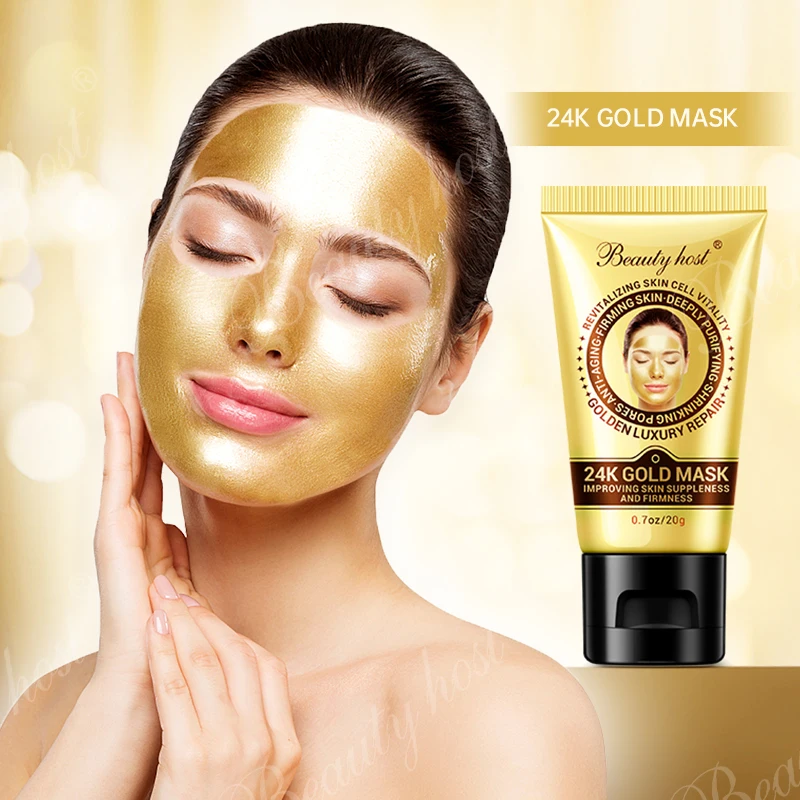 Private Label Skincare 24k Gold Skin Care Set Face Cleanser Serum Cream Body Scrub Facial Gel Mask Anti Aging Wrinkle