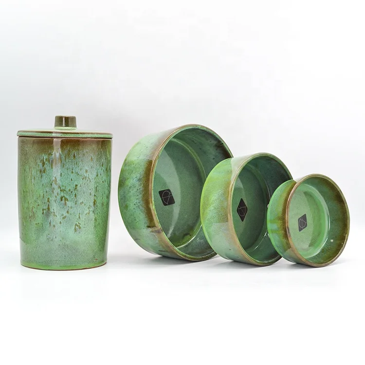 Custom Design Personalised Size Optional Feeders Dog Food Pet Ceramic Bowl