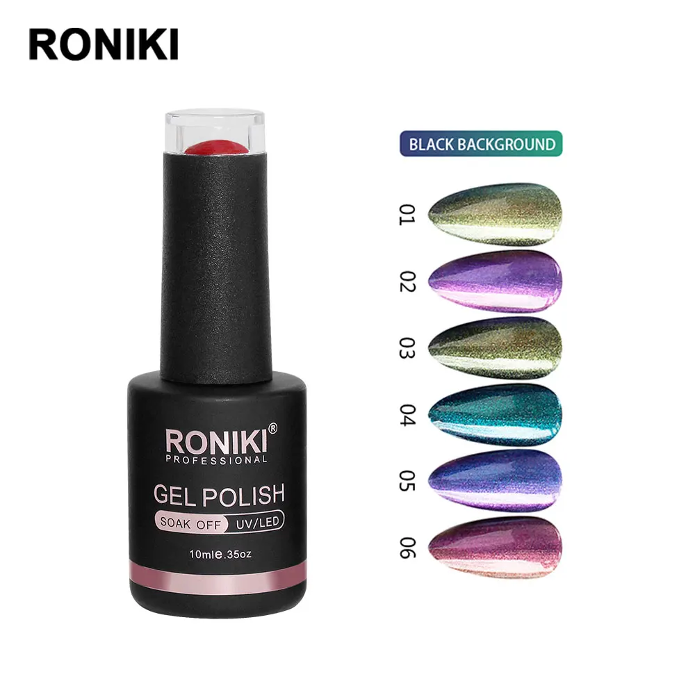 RONIKI global fashion esmaltes wholesale organic custom logo soak off color gel polish