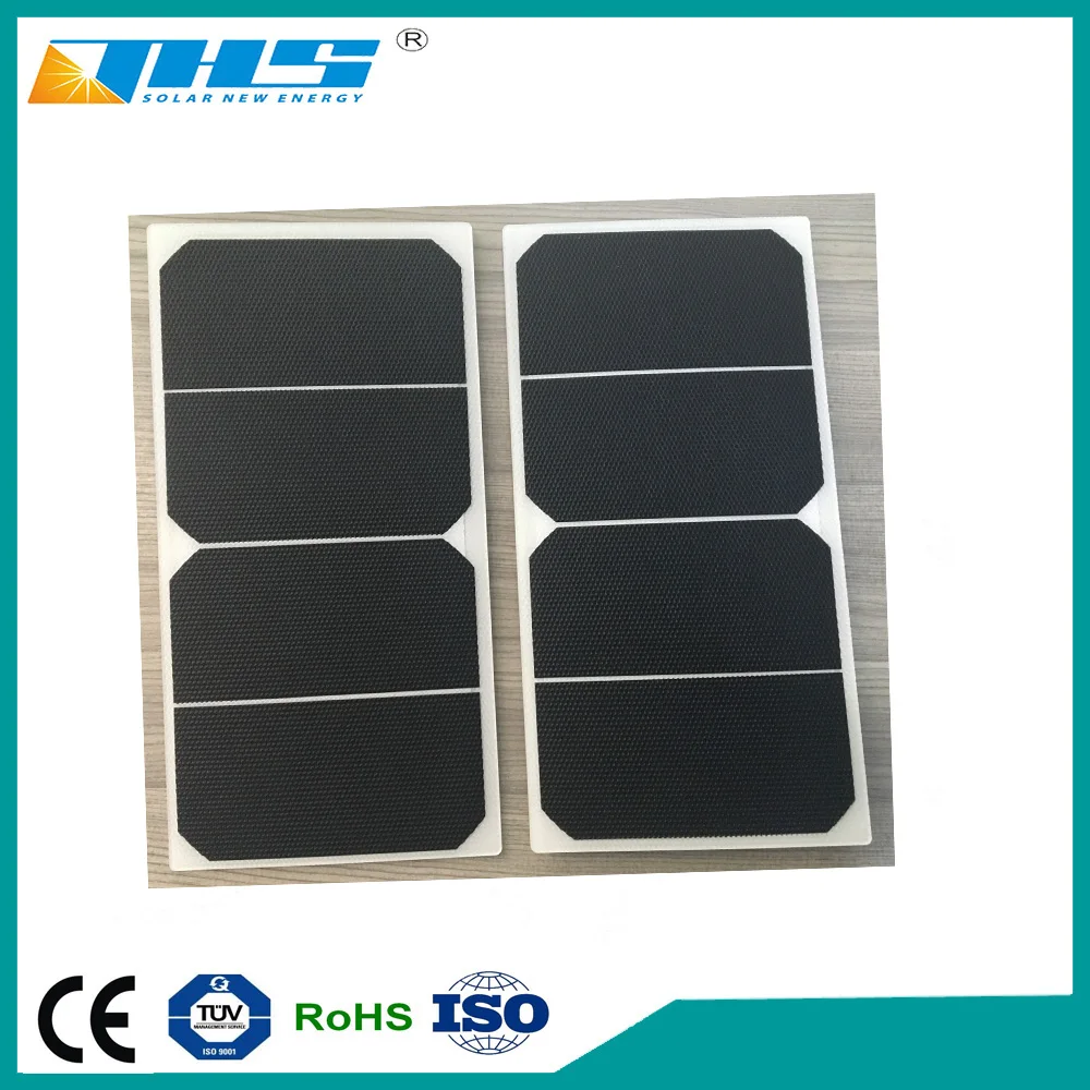 High efficiency 3.5W sunpower C60 maxeon IBC solar cell with full black