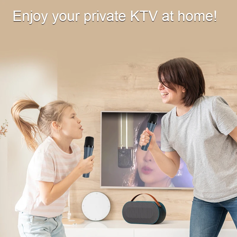 Factory Original Wireless Karaoke Speaker Outdoor Professional Home KTV Singing Music Player Machine