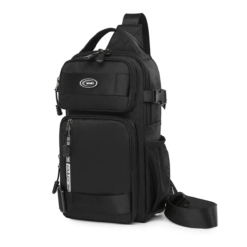 High quality waterproof Oxford cloth chest bag large capacity chest bag Single Shoulder Messenger chest bag for men