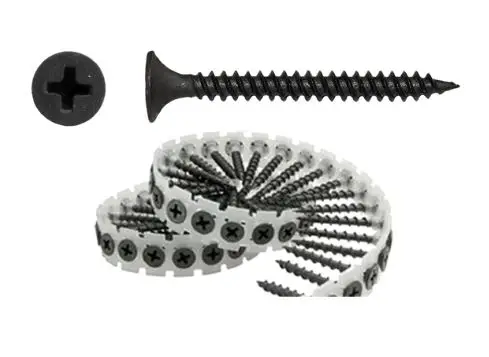 Black Phosphate Drywall Screw Anti Corrosion Fine Thread Self Tapping Gypsum Board Plasterboard Screw