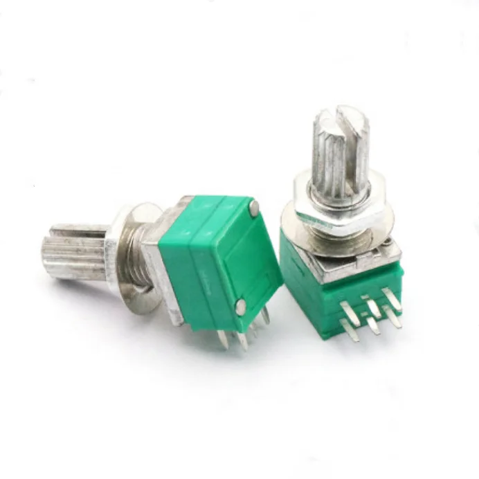 Длина вала 15 мм 6 футов RK097G двойной потенциометр B100K