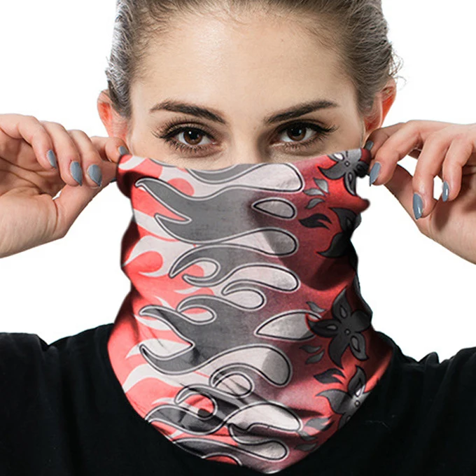 
2019 Wholesale Factory Sale Fashion Motorcycle Seamless Multifunctional Scarf Bandana 