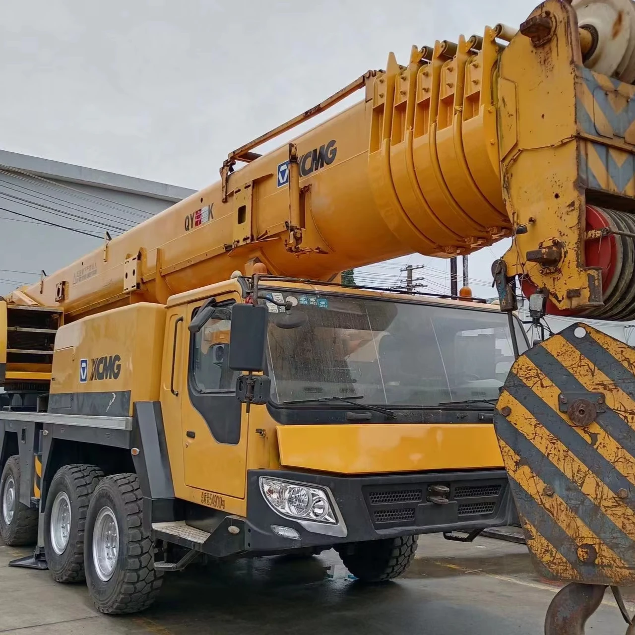 Shanghai Used XCMG 130ton Car Crane for Export