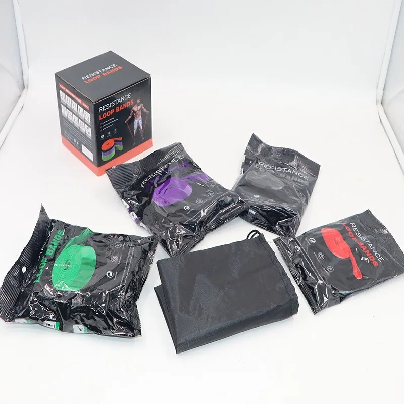 Heavy Duty TPE Resistance Loop Bands Exercise Elastic Band For Sport Strength Pull Up Assist Bands Workout  Fitness Equipment