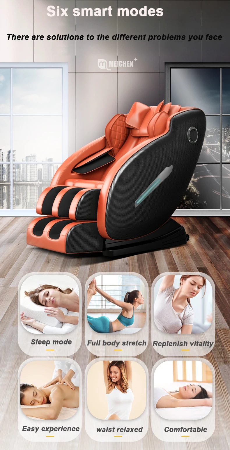 China supplier Luxury Relax Massage Chair 3D Zero Gravity
