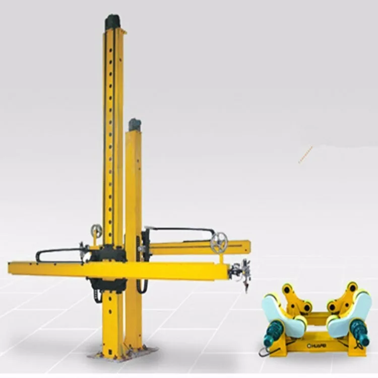 Pipe welding robotic arm pneumatic telescopic manipulator arm ring seam welding special machine