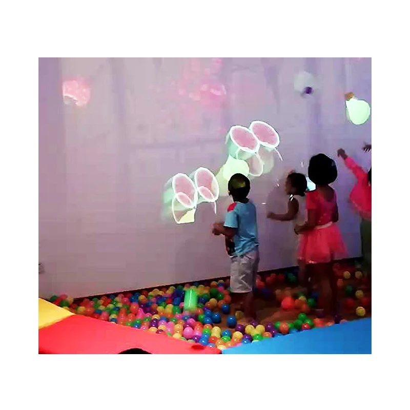 AR  Augmented Reality Advertise Game AR Magic Ball Projector interactive wall